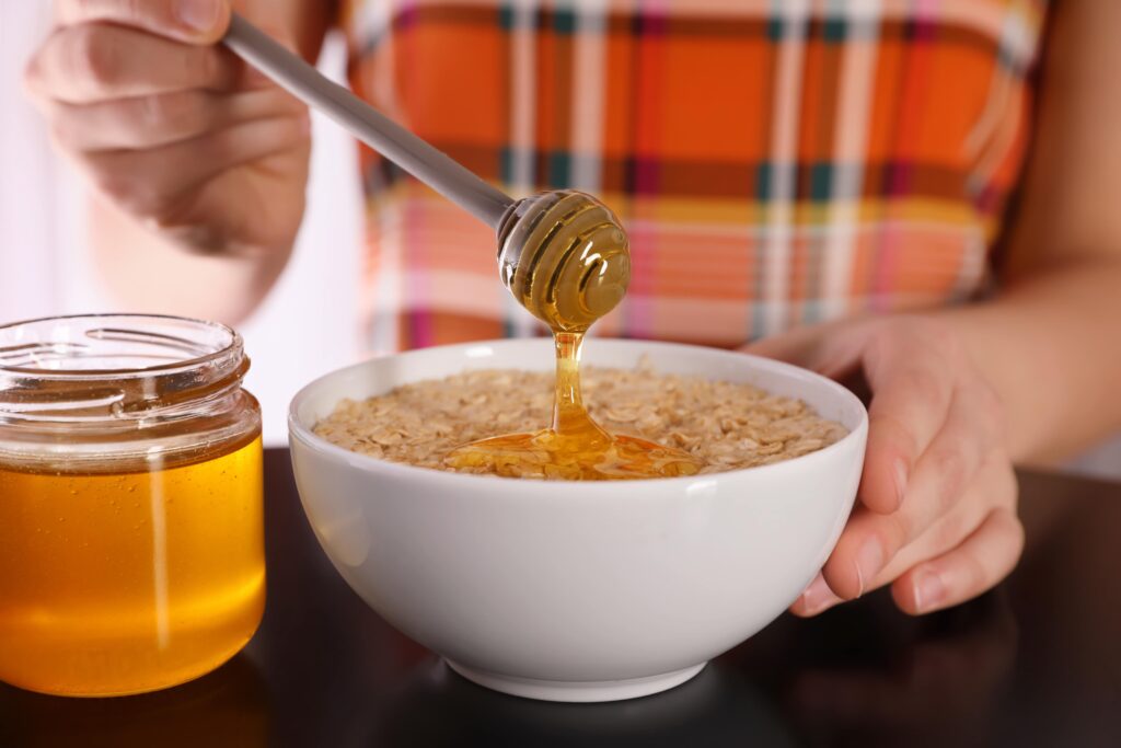 honey as a natural sweetener