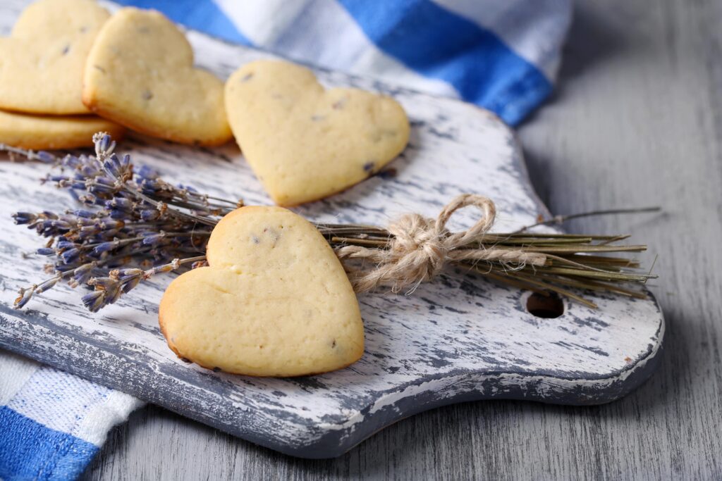 lavender shortbread cookies recipe