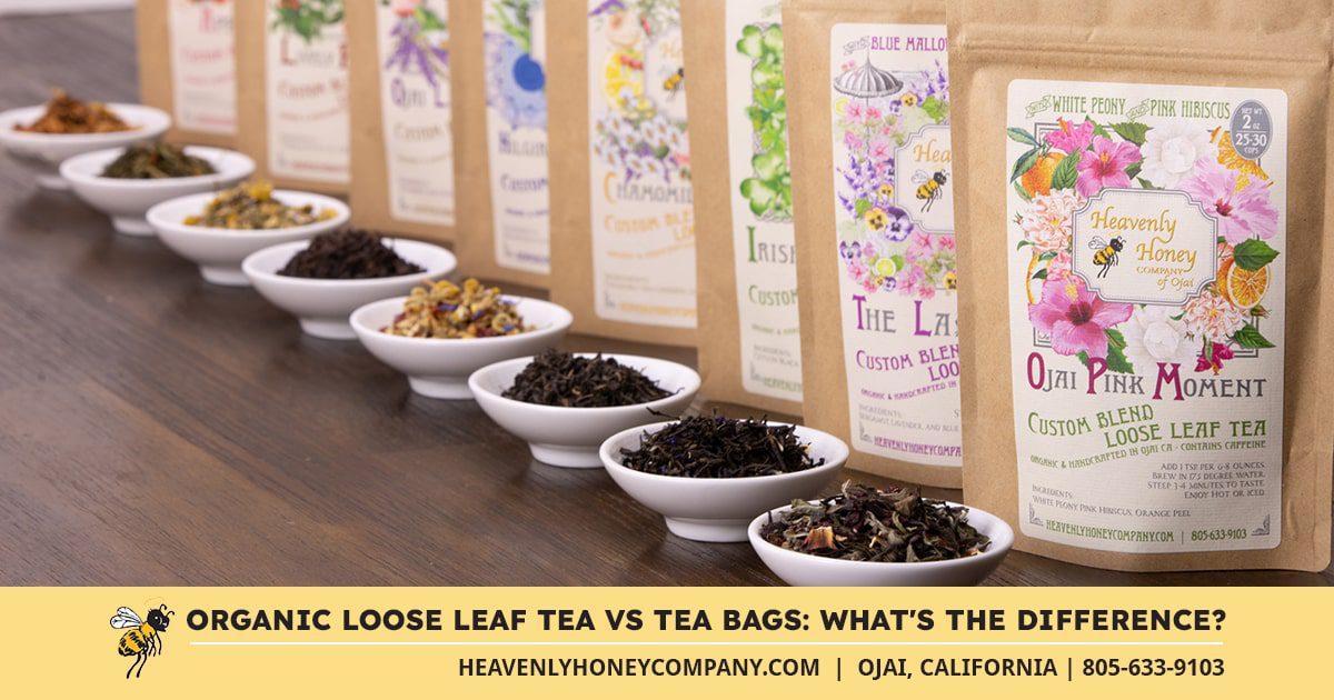 Organic Loose Leaf Tea vs Tea Bags: What’s the Difference?