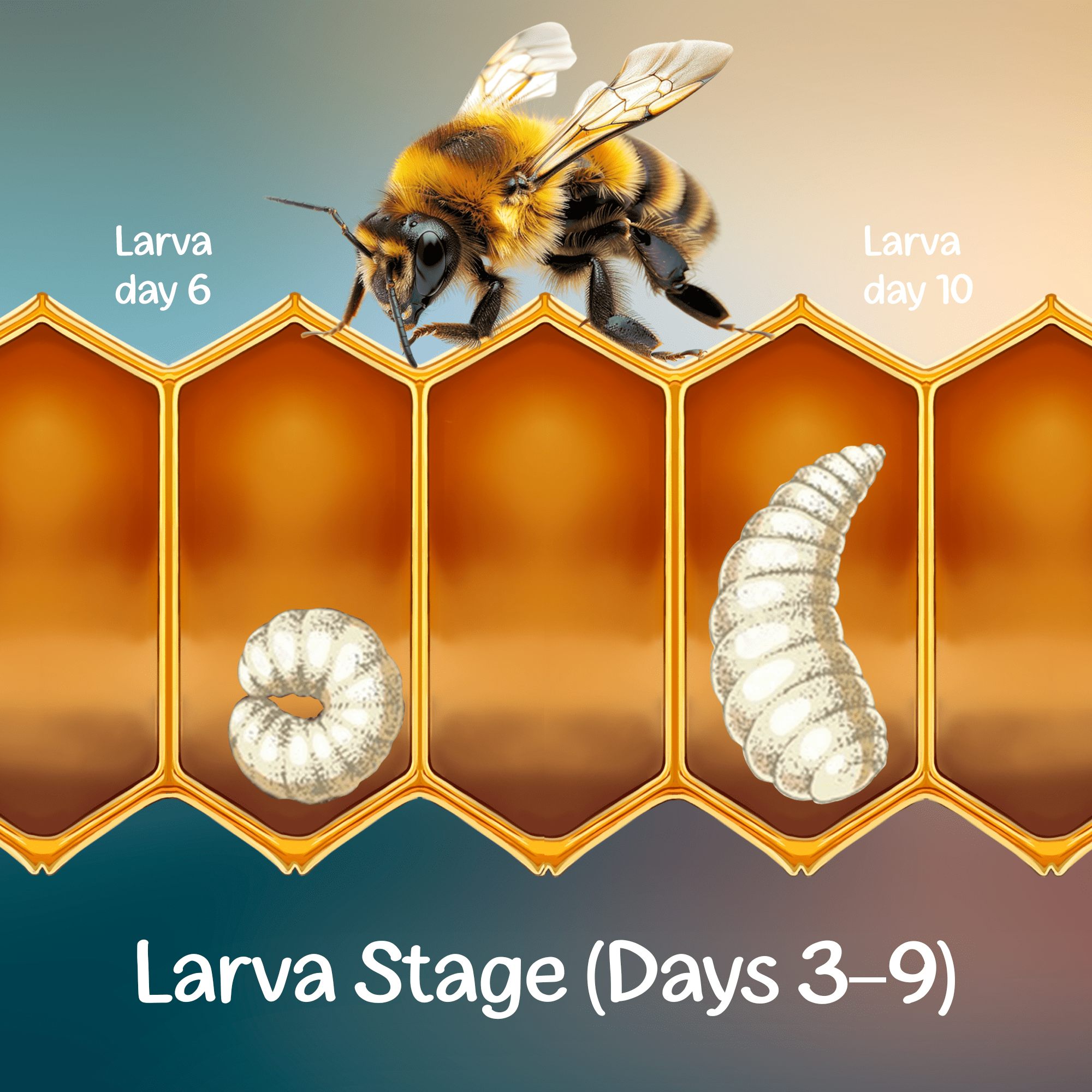 The Life Cycle Of Honey Bees From Egg To Adult HHC The Life Cycle Of Honey Bees From Egg To Adult HHC